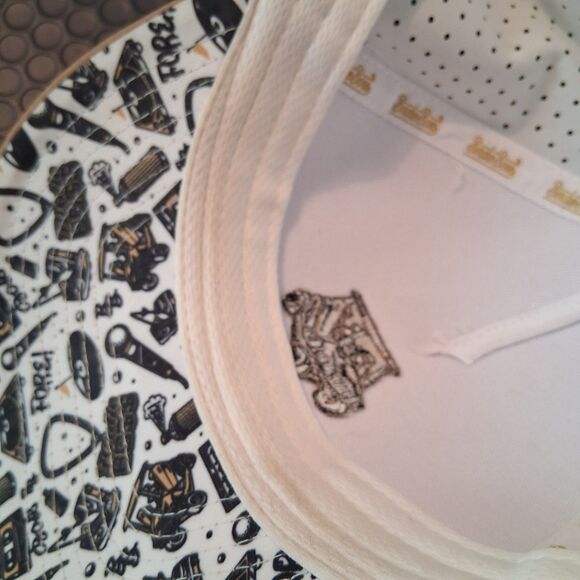 Birdie Boss Golf Hat Adult Snapback "This Is How I Roll" Golfcart Used Cap - Picture 6 of 7